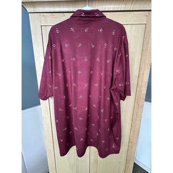 University Of Minnesota Gophers Row The Boat Performance Golf Polo Men's Sz 3XL - Picture 3 of 3